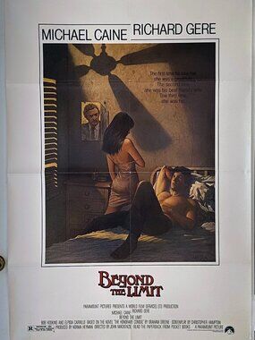 BEYOND THE LIMIT (1983) - ORIGINAL SINGLE SIDED MOVIE POSTER